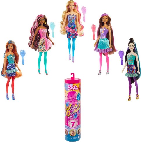 Barbie color reveal dolls